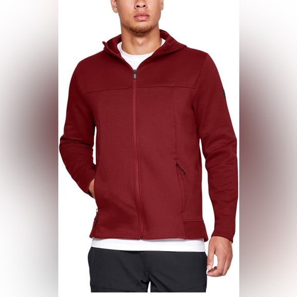 NWT Men’s Under Armour Sportstyle Elite Utility Full Zip Hoodie 1306451 Size XXL - Picture 1 of 8